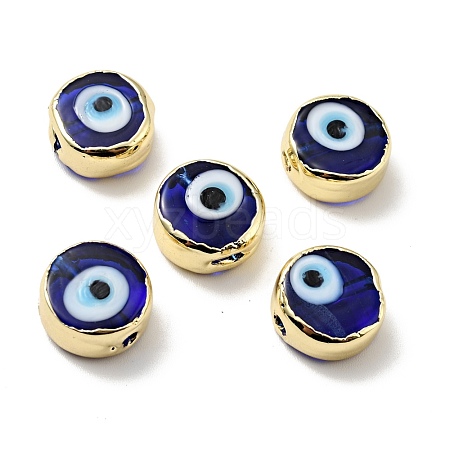 Handmade Evil Eye Lampwork Beads LAMP-G143-05LG-D-1