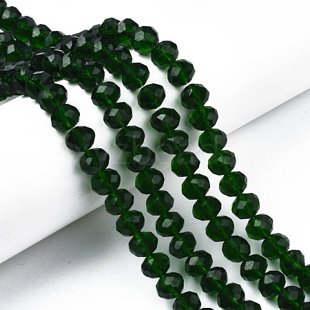 Glass Beads Strands EGLA-A034-T10mm-D24-1