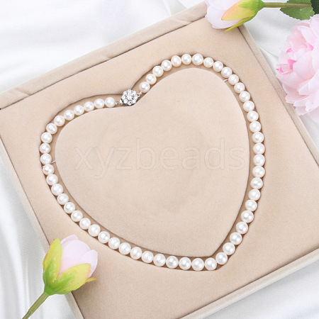 Natural Freshwater Pearl Beaded Necklaces for Women WGE4EAE-04-1