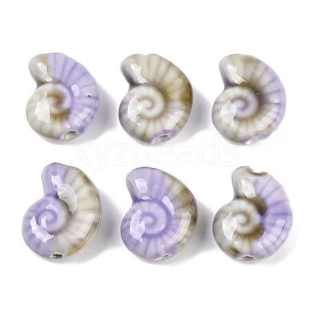 Handmade Porcelain Beads PORC-R003-02E-1