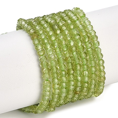 Natural Peridot Beads Strands G-H071-A01-01-1