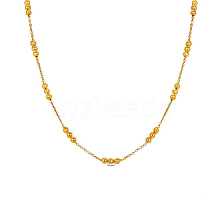 Stainless Steel Chain Necklaces PW-WG751C5-02-1