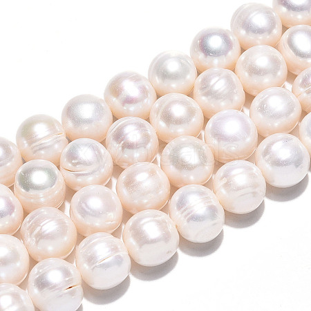 Natural Cultured Freshwater Pearl Beads Strands PEAR-N016-11A-1