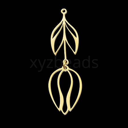 201 Stainless Steel Pendants X-STAS-S105-LA361-2-1