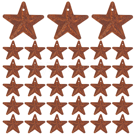 60Pcs Iron Pendants IFIN-GF0001-42C-1