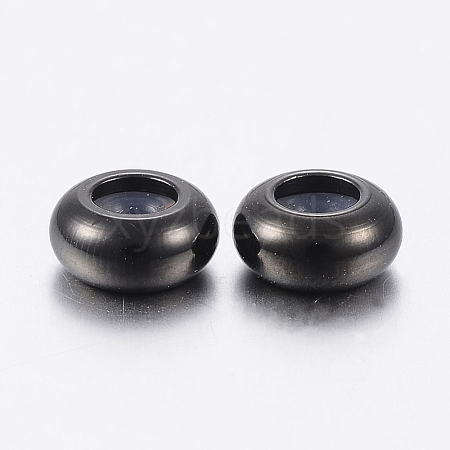 202 Stainless Steel Beads STAS-F148-6mm-07B-1