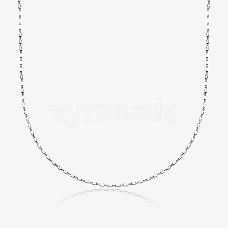 925 Sterling Silver Link Chain Necklaces EJ2248-6-1