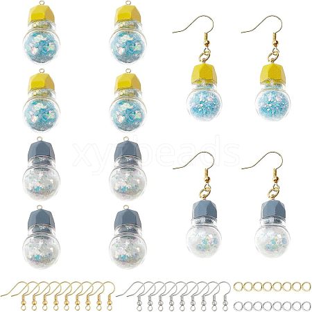  DIY Resin Dangle Earring Making Kits DIY-NB0005-53-1