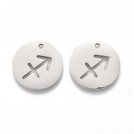 Tarnish Resistant 201 Stainless Steel Pendants LS-STAS-Z001-B-12P-1