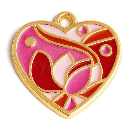 Zinc Alloy Enamel Pendants ENAM-Z013-01A-04-1