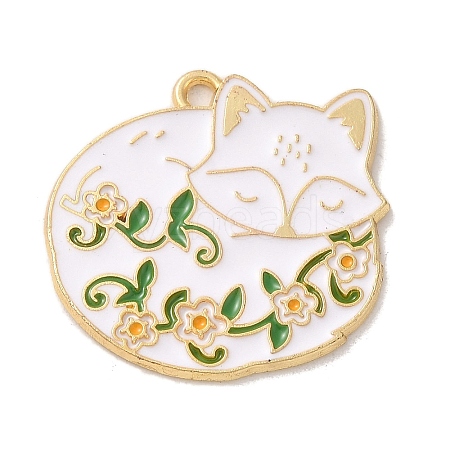 Alloy Enamel Pendants ENAM-147-04B-G-1