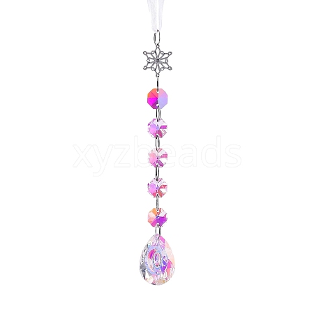 Metal Snowflake Hanging Ornaments PW-WGEE7F3-06-1