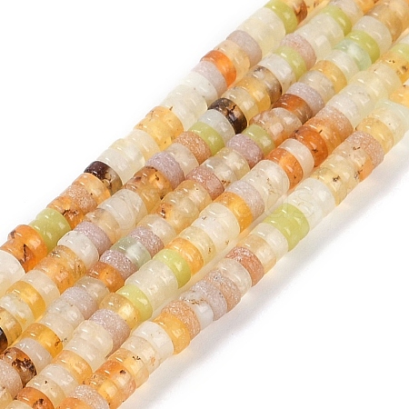 Natural Xiuyan Jade Beads Strands G-C084-D14-01-1