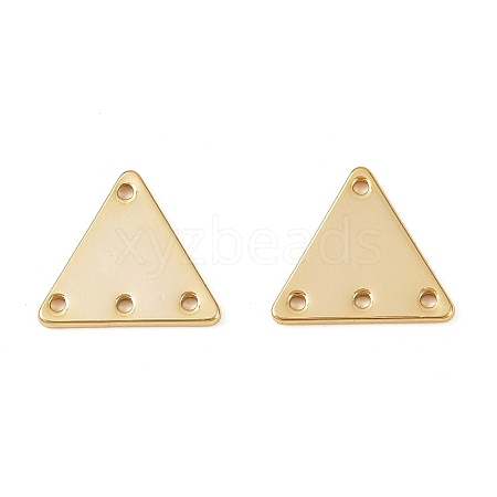 Brass Triangle Chandelier Component Links KK-B137-03G-1