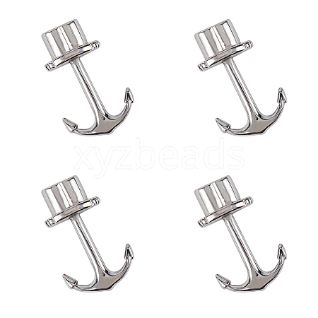 Unicraftale 304 Stainless Steel Anchor Hook Clasps STAS-UN0002-16P-1