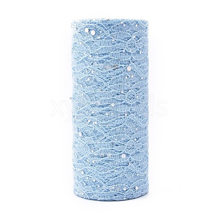 Glitter Sequin Deco Mesh Ribbons OCOR-K004-A04-1