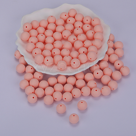 Round Silicone Focal Beads LS-SI-JX0046A-59-1