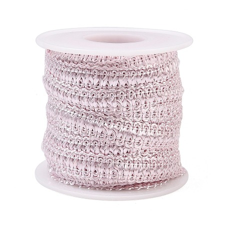 10Yards Polyester Lace Trim Ribbon OCOR-GF0004-83G-1