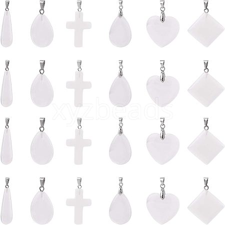 Opalite Pendants G-FH0001-09-1