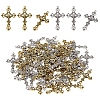 60Pcs 2 Colors Tibetan Style Alloy Pendants TIBEP-HY0001-17-1