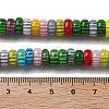 Handmade Millefiori Lampwork Beads Strands LAMP-F035-05-4