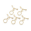 Brass Toggle Clasps X-KK-T063-011-NF-2