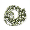 Baking Paint Glass Beads Strands X-DGLA-N003-6mm-C06-3