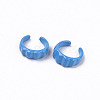 Spray Painted Alloy Cuff Rings RJEW-T011-02-RS-2