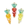 Glass Pendants PALLOY-TA00162-1