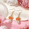 Handmade Glass Seed Beads Dangle Earrings EJEW-MZ00244-04-4