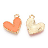 Alloy Enamel Charms ENAM-T011-204F-1