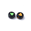 Opaque Black Acrylic Beads X-MACR-S273-40-3