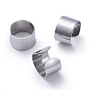 Tarnish Resistant Unisex 304 Stainless Steel Cuff Earrings EJEW-P135-03A-1