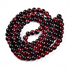 Transparent Crackle Glass Bead Strands X-GLAA-T025-8mm-02G-2