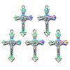 Rainbow Color Alloy Pendants PALLOY-N156-147-NR-1