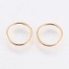 Brass Linking Rings KK-F744-09KCG-10mm-2