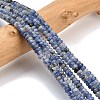 Natural Blue Spot Jasper Beads Strands G-L635-A12-4x2mm-1