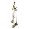 Iron Witch Bells Pendant Decor HJEW-JM02182-1