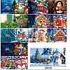 Christmas DIY Diamond Painting Greeting Card Kits PW-WGAFD54-01-5