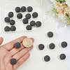 24Pcs Unwaxed Natural Lava Rock Beads G-PA0002-12A-3