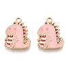 Alloy Enamel Pendants ENAM-T009-59B-RS-2