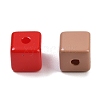Opaque Acrylic Beads OACR-B036-08-2