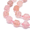 Natural Strawberry Quartz Beads Strands G-O201B-59A-3