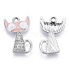 Eco-Friendly Zinc Alloy Pendants FIND-N048-40E-NR-1