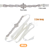 Alloy Crystal Rhinestone Flower Bridal Belt AJEW-WH0258-594-2