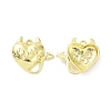 Rack Plating Alloy Pendants PALLOY-D007-66LG-1