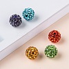 Pave Disco Ball Beads RB-Q195-10mm-M-6