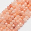 Natural Pink Aventurine Beads Strands G-N0185-04-3mm-1