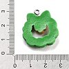 Christmas Theme Opaque Resin Pendants RESI-F054-A01-3