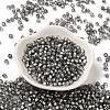 Transparent Inside Colours Glass Seed Beads SEED-H002-A-C218-2